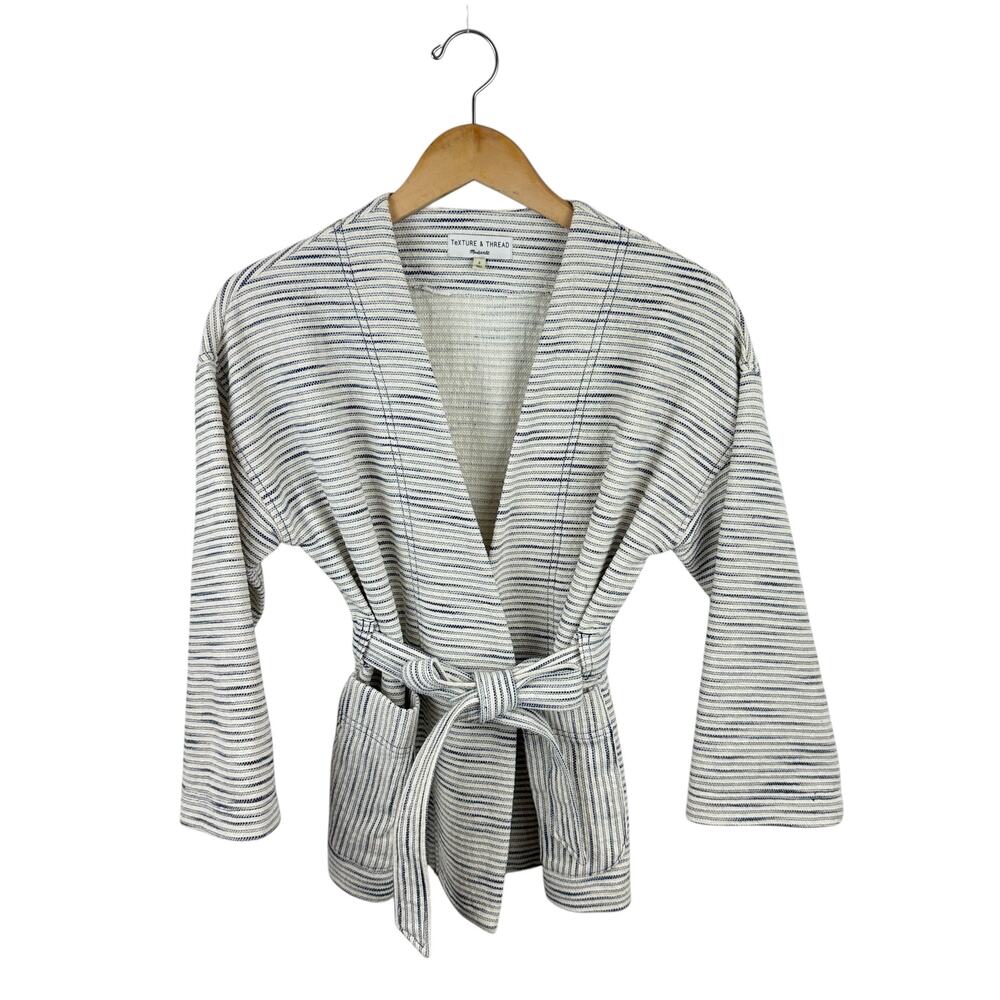 Madewell Texture & Thread Wrap Jacket
